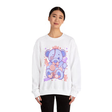 Load image into Gallery viewer, Pastel Baby Blue Teddy Bear Sweatshirt