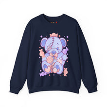 Load image into Gallery viewer, Pastel Baby Blue Teddy Bear Sweatshirt