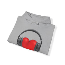 Load image into Gallery viewer, Heart Music Heavy Blend Unisex Hoodie