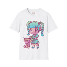 Load image into Gallery viewer, Little Girl Chainsaw Unisex Softstyle T-Shirt