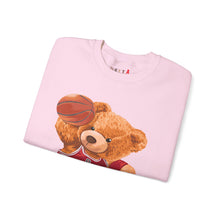 Load image into Gallery viewer, Basketball Teddy Bear Sweatshirt