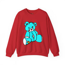 Load image into Gallery viewer, Missing Button Eye Teddy Bear Sweatshirt