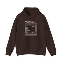 Load image into Gallery viewer, Melanin Queen Nutrition Facts Magic Heavy Blend Unisex Hoodie