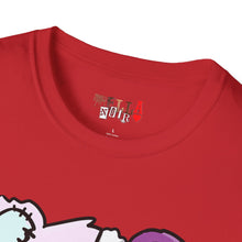 Load image into Gallery viewer, Purple Two Tone Teddy Bear T-shirt