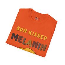 Load image into Gallery viewer, Sun Kissed Melanin Unisex Softstyle T-Shirt