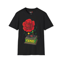 Load image into Gallery viewer, Rose Gramaphone Unisex Softstyle T-Shirt