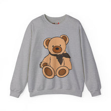 Load image into Gallery viewer, Brown Scarf Teddy Bear Sweatshirt