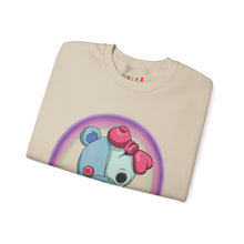 Load image into Gallery viewer, Rainbow Missing Eye Teddy Bear Sweatshirt