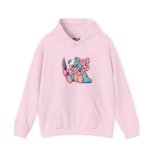 Load image into Gallery viewer, Two Headed Knife Teddy Bear Hoodie