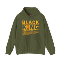 Load image into Gallery viewer, Black King Heavy Blend Unisex Hoodie