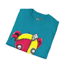Load image into Gallery viewer, Red & Yellow Teddy Bear Unisex Softstyle T-Shirt