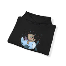 Load image into Gallery viewer, Flying Teddy Bear Hoodie