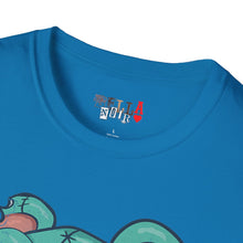 Load image into Gallery viewer, Evil Patched Teddy Bear Unisex Softstyle T-Shirt