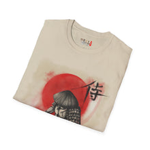 Load image into Gallery viewer, Red Moon Samurai Unisex Softstyle T-Shirt
