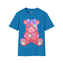 Load image into Gallery viewer, Orange Heart Eye Teddy Bear T-shirt