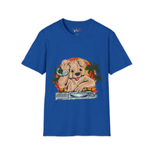 Load image into Gallery viewer, DJ Teddy Bear Unisex Softstyle T-Shirt