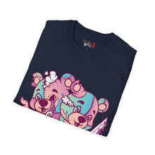 Load image into Gallery viewer, Evil Twin Knife Bear Unisex Softstyle T-Shirt