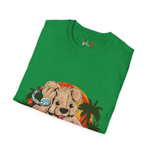 Load image into Gallery viewer, DJ Teddy Bear Unisex Softstyle T-Shirt