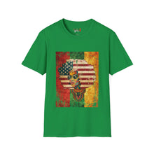 Load image into Gallery viewer, Afro American Queen Unisex Softstyle T-Shirt