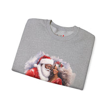 Load image into Gallery viewer, Black Santa 8 Unisex Heavy Blend™ Crewneck Sweatshirt