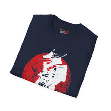 Load image into Gallery viewer, Red Moon Samurai Unisex Softstyle T-Shirt