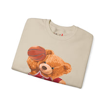 Load image into Gallery viewer, Basketball Teddy Bear Sweatshirt