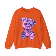 Load image into Gallery viewer, Button Eye Teddy Bear Sweatshirt