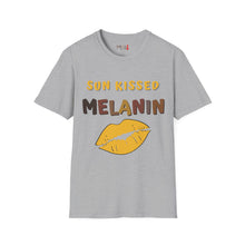 Load image into Gallery viewer, Sun Kissed Melanin Unisex Softstyle T-Shirt