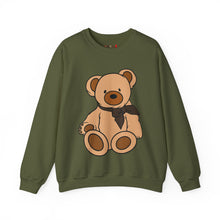 Load image into Gallery viewer, Brown Scarf Teddy Bear Sweatshirt