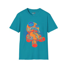 Load image into Gallery viewer, Zipper Mouth Teddy Bear Unisex Softstyle T-Shirt