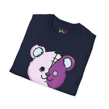 Load image into Gallery viewer, Purple Two Tone Teddy Bear T-shirt