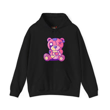 Load image into Gallery viewer, Stitched Teddy Bear Hoodie
