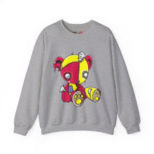 Load image into Gallery viewer, Red Yellow Patches Teddy Bear Sweatshirt