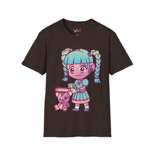 Load image into Gallery viewer, Little Girl Chainsaw Unisex Softstyle T-Shirt