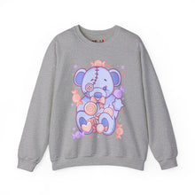 Load image into Gallery viewer, Pastel Baby Blue Teddy Bear Sweatshirt