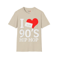 Load image into Gallery viewer, I Love 90's Hip Hop Unisex Softstyle T-Shirt
