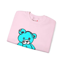 Load image into Gallery viewer, Missing Button Eye Teddy Bear Sweatshirt