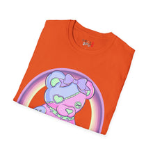 Load image into Gallery viewer, Pastel Pink & Blue Teddy Bear T-shirt
