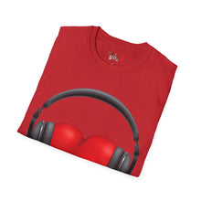 Load image into Gallery viewer, Heart Music Unisex Softstyle T-Shirt
