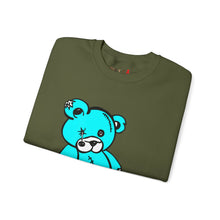 Load image into Gallery viewer, Missing Button Eye Teddy Bear Sweatshirt