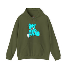 Load image into Gallery viewer, Missing Button Eye Teddy Bear Hoodie