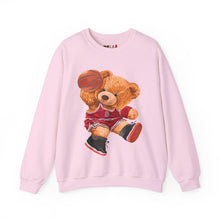 Load image into Gallery viewer, Basketball Teddy Bear Sweatshirt