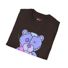 Load image into Gallery viewer, Purple Syringe Teddy Bear T-shirt