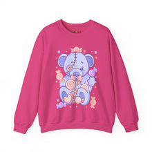 Load image into Gallery viewer, Pastel Baby Blue Teddy Bear Sweatshirt