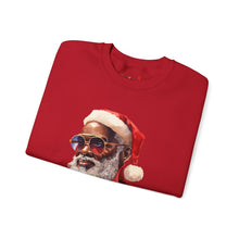 Load image into Gallery viewer, Black Santa 3 Unisex Heavy Blend™ Crewneck Sweatshirt