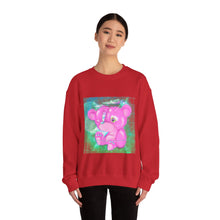 Load image into Gallery viewer, Purple Teddy Bear Sweatshirt