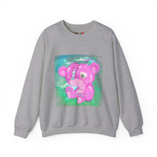 Load image into Gallery viewer, Purple Teddy Bear Sweatshirt