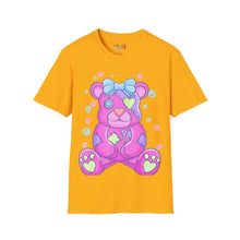 Load image into Gallery viewer, Purple Pink Teddy Bear T-shirt