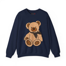 Load image into Gallery viewer, Brown Scarf Teddy Bear Sweatshirt