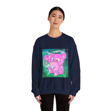 Load image into Gallery viewer, Purple Teddy Bear Sweatshirt